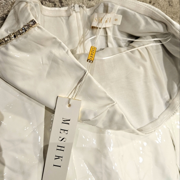 MESHKI Liza PU dress NWT - Picture 14 of 16